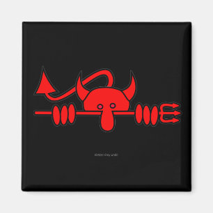 Aimant 1 de Kilroy de diable
