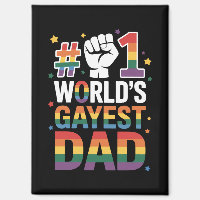 #1 Papa gay le plus gay du monde Fête des Pères dr