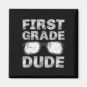 Aimant 1ère Année Dude Premier Jour De L'École Cadeau Ret