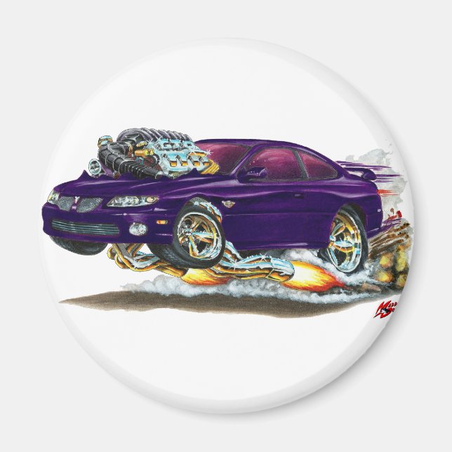 Aimant 2004-06 GTO Purple Car (Devant)