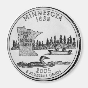 Aimant 2005 de quart d'état du Minnesota