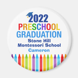 Aimant 2022 Crayon Crayon personnalisé PréK
