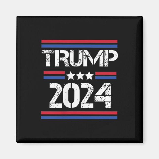 Aimant 2024 2 Côté Je vote Condamné Felon (Devant)