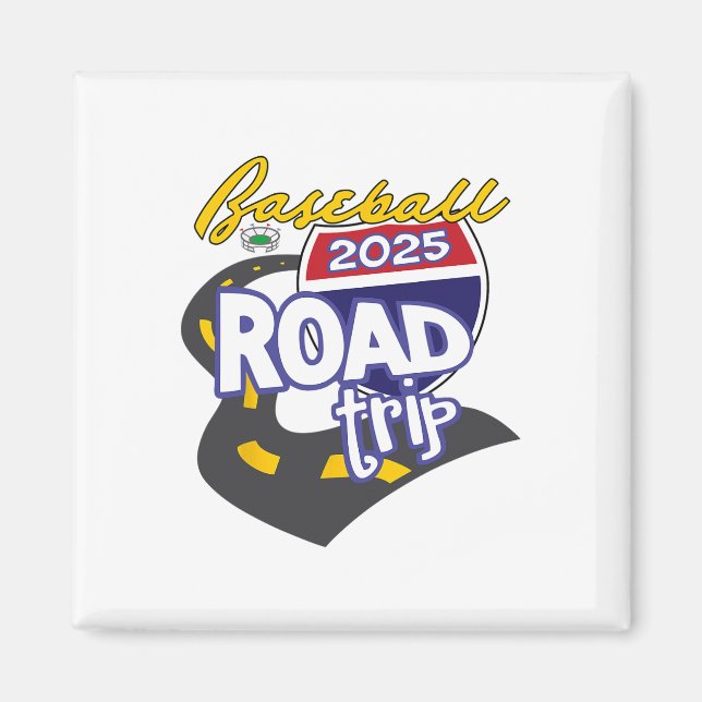 Aimant 2025 Bysebyll Road Trip (Devant)