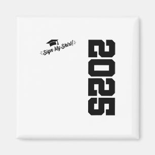Aimant 2025 Diplôme Supérieur - Chemise Autographe - Cl D