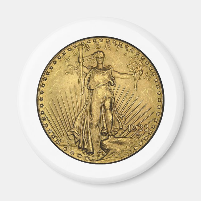 AIMANT 20 $ GOLD PIECE (Devant)