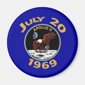 Aimant 20 juillet 1969 Apollo 11 Mission sur la Lune