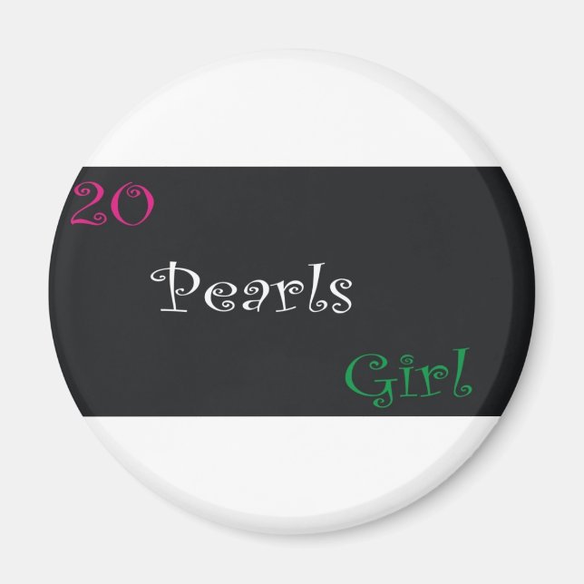 Aimant 20 perles (Devant)