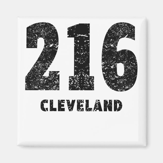 Aimant 216 Cleveland Distressed (Devant)