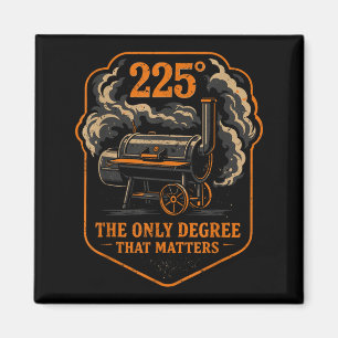 Aimant 225 Degrés Fumeur BBQ Viande Fumage Doux et Lent