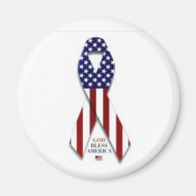 Aimant 2300-5004_b~U-S-Flag-Ribbon-Posters (Devant)