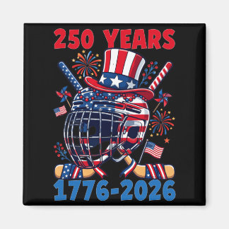 Aimant 250 Ans 1776 2026 250e anniversaire Hockey sur gla