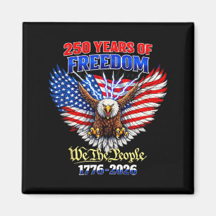 Aimant 250 Ans Américain 1776 2026 250ème Anniversaire Us