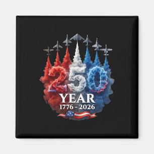 Aimant 250 Ans Américain 250e Usa Patriotique 4 Juillet