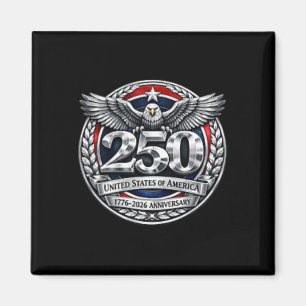 Aimant 250 Ans Anniversaire Amérique 250e Indépendance D