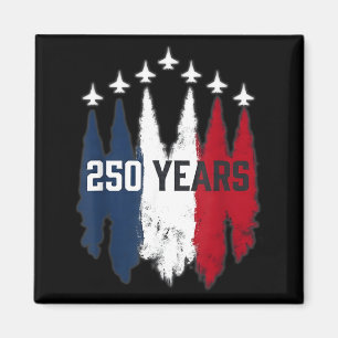 Aimant 250 ans d'Amérique 1776-2026 250e anniversaire des