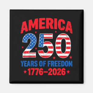 Aimant 250 ans de liberté 250e anniversaire drapeau usa 4
