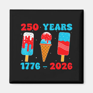 Aimant 250e anniversaire indépendance États-Unis 250 ans