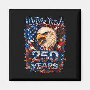 Aimant 250e anniversaire Usa aigle patriotique 250e Indép