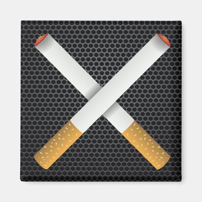 Aimant 2546cigarettes croisées (Devant)