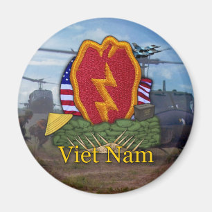 Aimant 25e division d'infanterie vétérans du Vietnam Ma