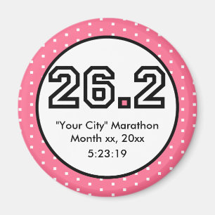 Aimant 26,2 Marathon