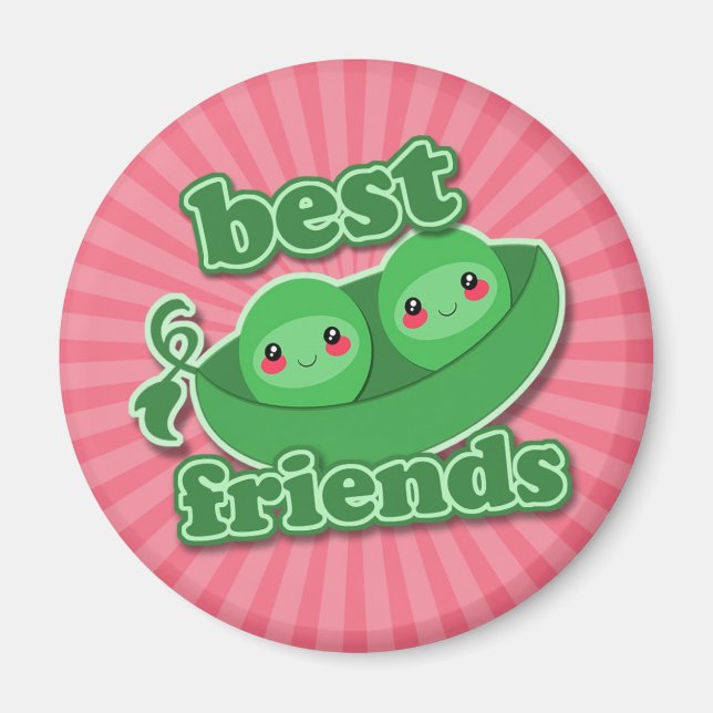 AIMANT 2 POIS MEILLEURES AMIES (Devant)