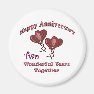 Aimant 2ème. Anniversaire