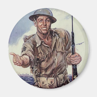 AIMANT 2ÈME GUERRE MONDIALE USMC 1