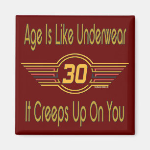 Aimant 30ème Cadeaux d'anniversaire
