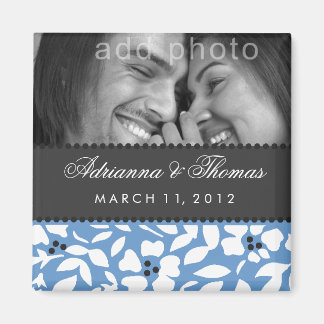 AIMANT 311-ENREGISTRER LA DATE BLEU GRIS