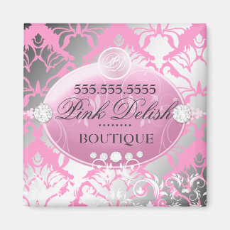 Aimant 311-Pink Delish Damask Shimmer | Rose