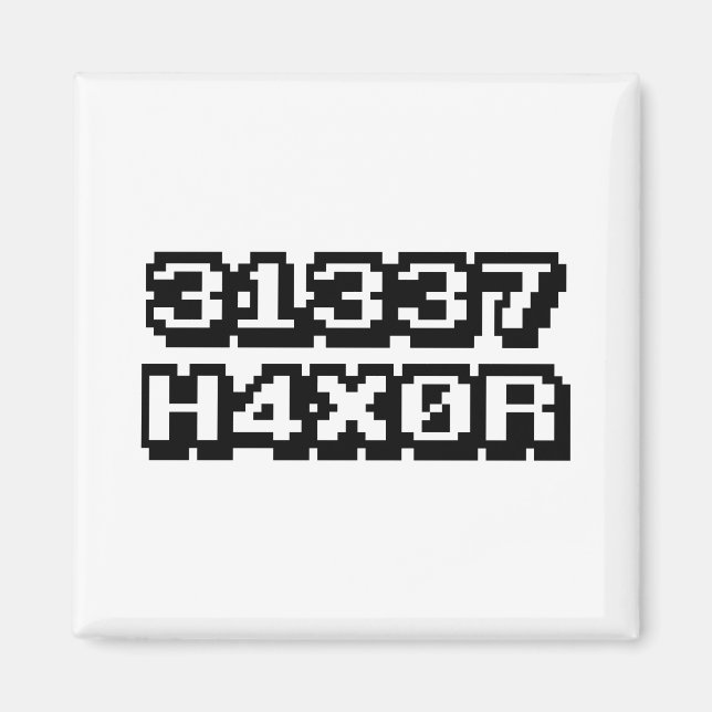 AIMANT 31337 H4X0R (Devant)