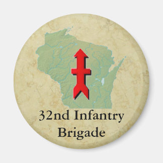 Aimant 32e infanterie Wisconsin Militaire