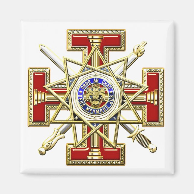 Aimant 33 Degré maçon (Devant)