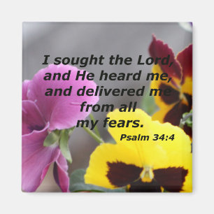 Aimant 34:4 de psaume