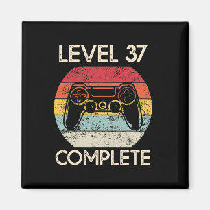 Aimant 37e anniversaire de Mariage Couples Husbynd Gamer