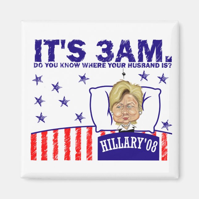 Aimant 3-AM-HILLARY (Devant)