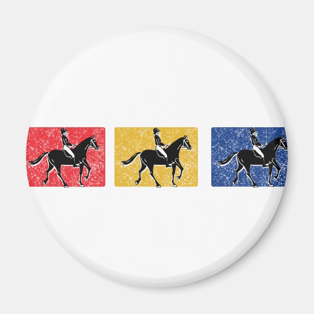 Aimant 3-Cheval-Riders (Devant)