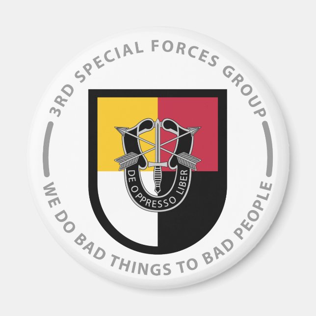 Aimant 3e Groupe des forces spéciales (Devant)