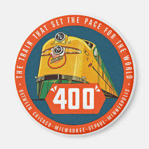 Aimant 400 ~ "Le Train Qui Fixe Le Rythme"