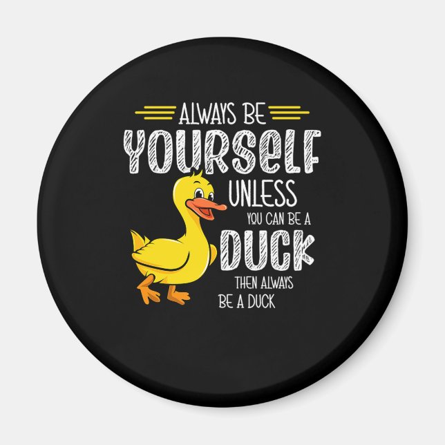 Aimant 45.Rubber duck for a Duck Lovers (Devant)