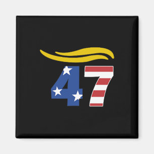 Aimant 47 Trump Cheveux 1