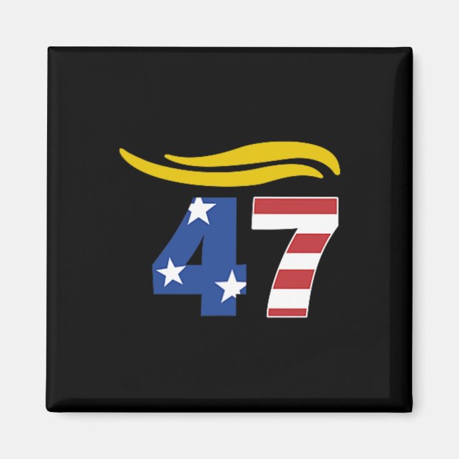 Aimant 47 Trump Cheveux 1 (Devant)