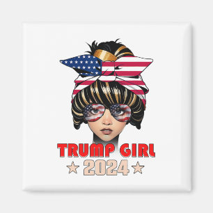 Aimant 4 juillet Trump 45 47 Trump Girl