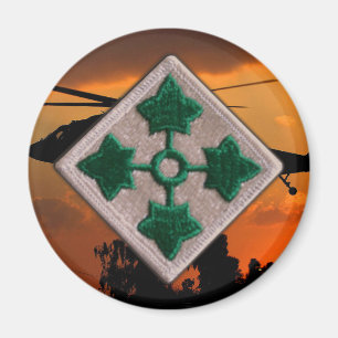 Aimant 4e division d'infanterie vietnam irak vétérans de