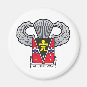 Aimant 509e crête aéroportée avec ailes aéroportées