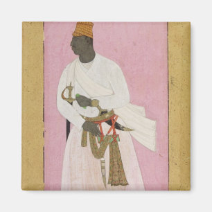Aimant 50.14/8 Portrait d'ambre de Malik, inscrit dans