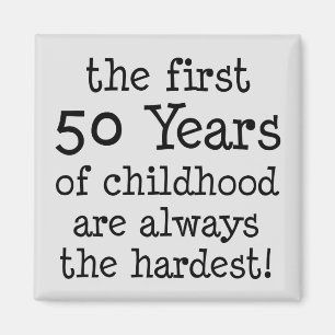 Aimant 50 Premières Années D'Enfance