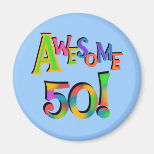 Aimant 50 T-shirts et cadeaux impressionnants